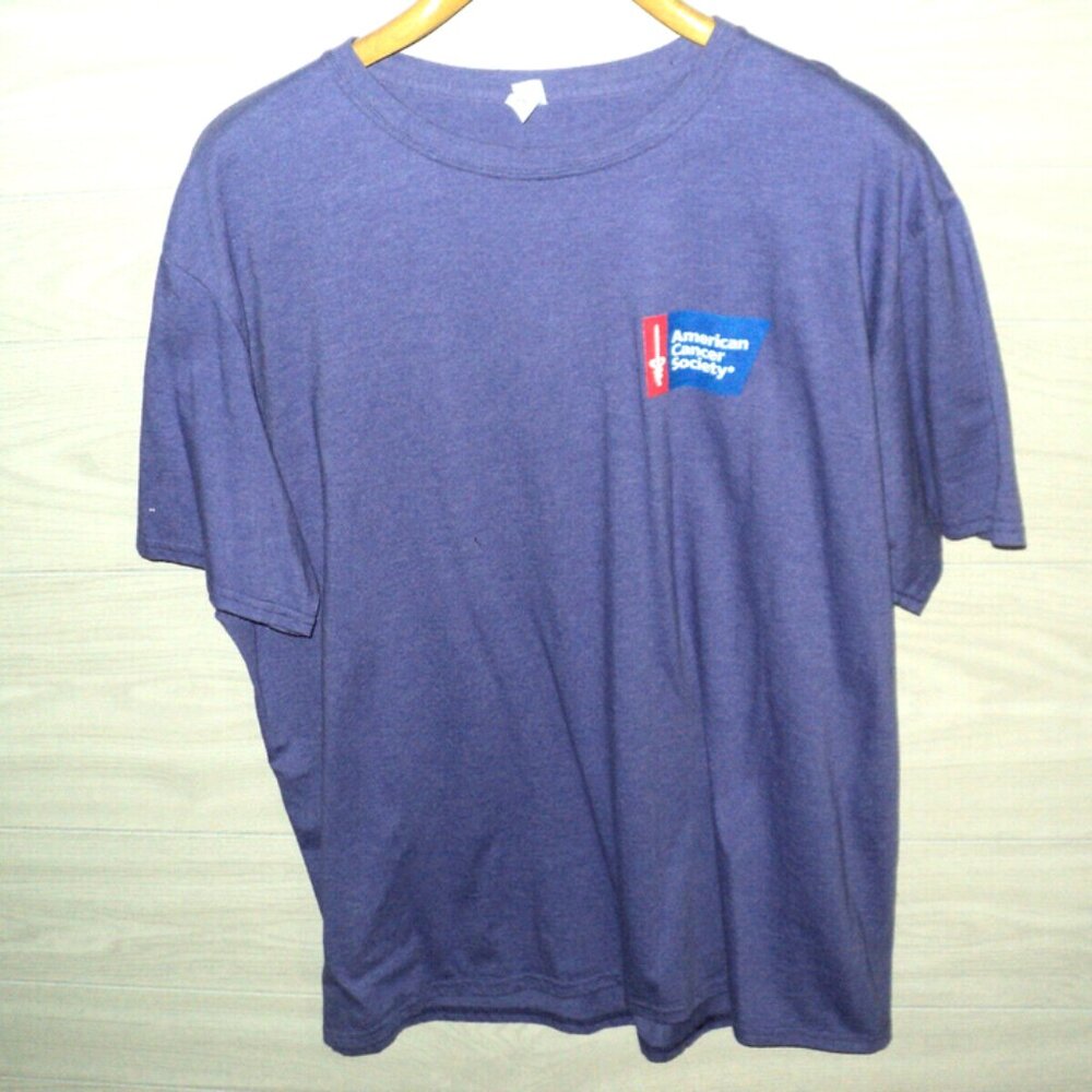 Relay For Life Survivor Shirt Unisex Size 2XL Purple American Cancer Society NEW